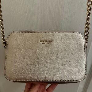 Champagne Gold Kate Spade Crossbody Bag